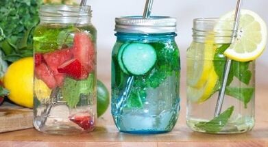 exemple de menu diététique à boire pendant 7 jours